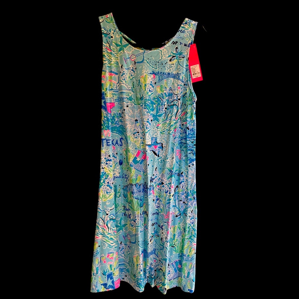 EEUC Lilly Pulitzer Kristen Dress in Lilly Loves Texas size M